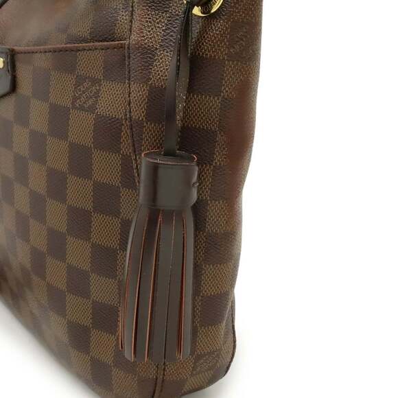 LOUIS VUITTON Damier South Bank Shoulder Bag with Tassel Charm N42230 - Picture 10 of 10